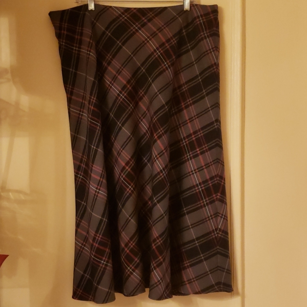 Plaid skirt